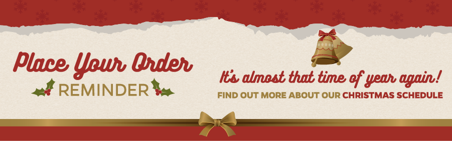 Place Your Order Reminder Place Your Order Reminder