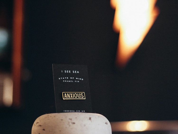 Anxious Pin Badge The Anxious pin Aspinline made mentioned by Christopher