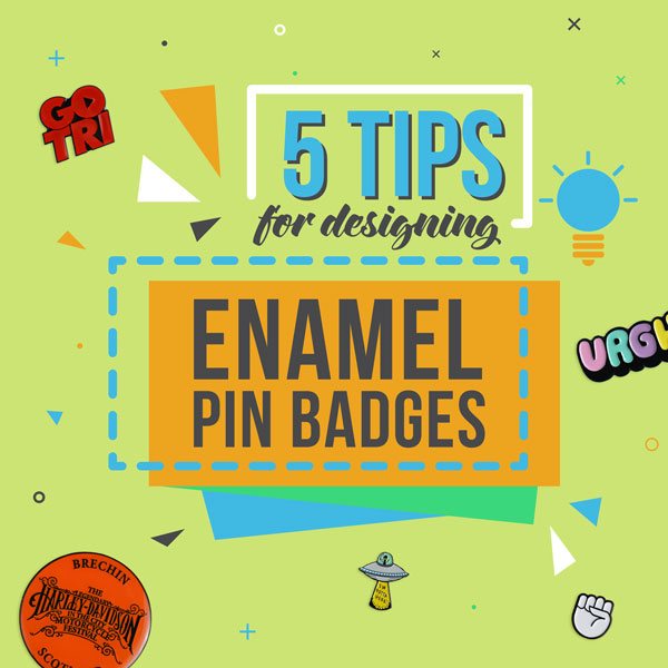 Top Tips For Designing Enamel Pin Badges