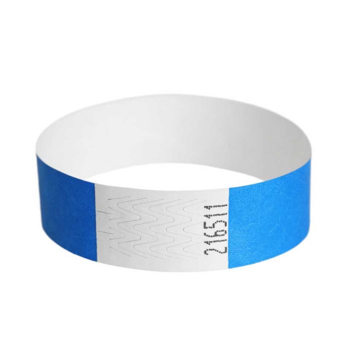 Custom Tyvek Wristbands 19mm Plain (Pack of 500)