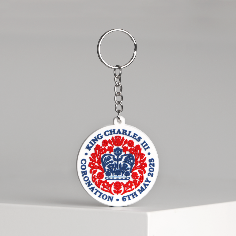 King Charles III Coronation Keyring