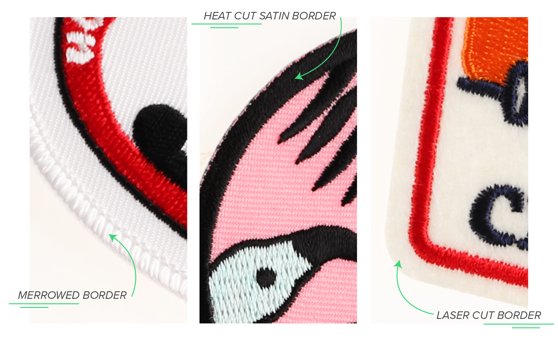 Borders for Custom Patches | Aspinline