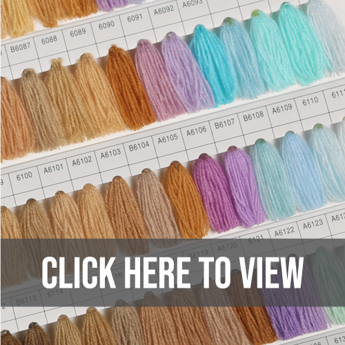 Chenille Thread Chart