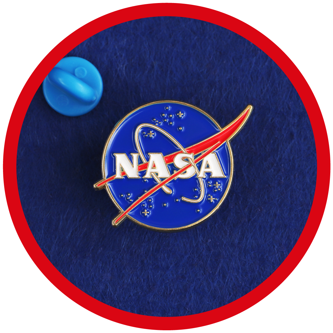 NASA meatball cloth patch